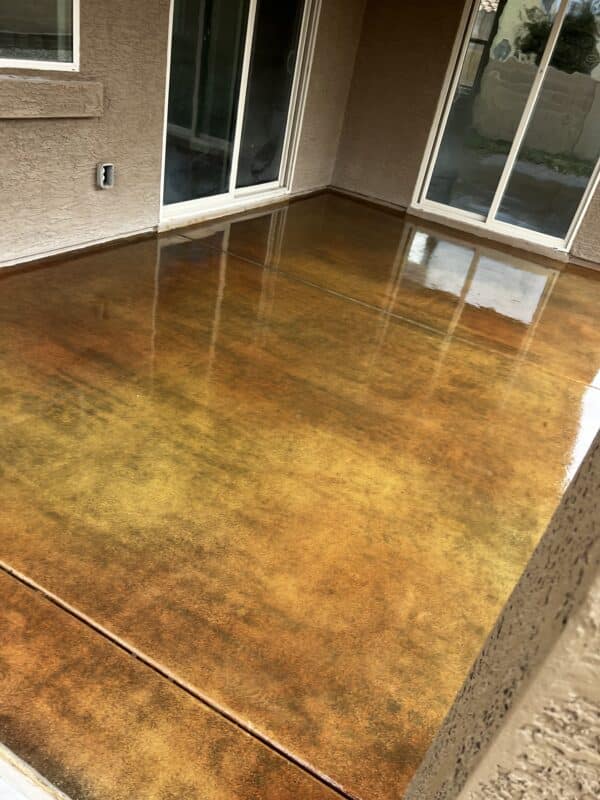 Concrete stain
