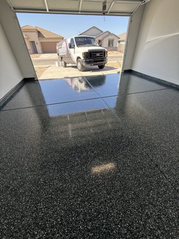 Garage epoxy surprise AZ