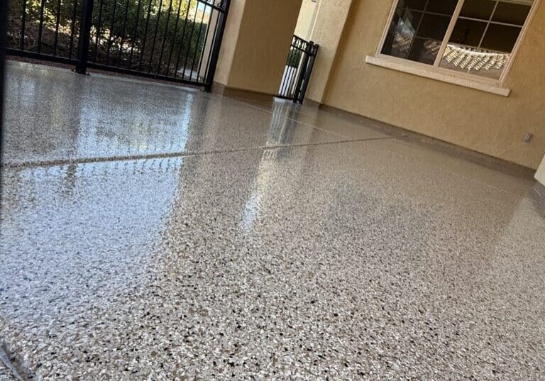 Patio polyaspartic epoxy flooring Floor sealer