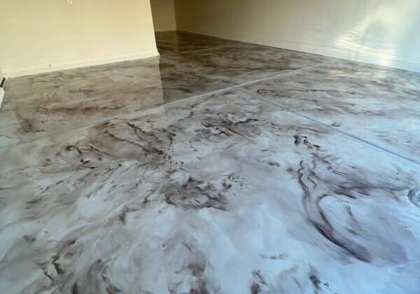 Epoxy metallics